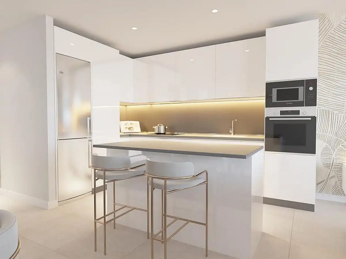Apartamento con piscina en venta en Estepona Pueblo, imagen 8