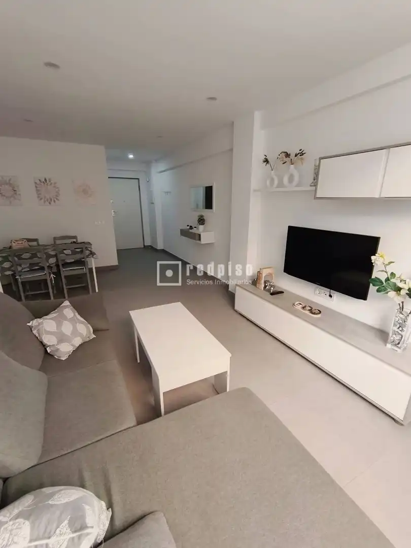Sala de estar de Piso de alquiler en Málaga con Terraza