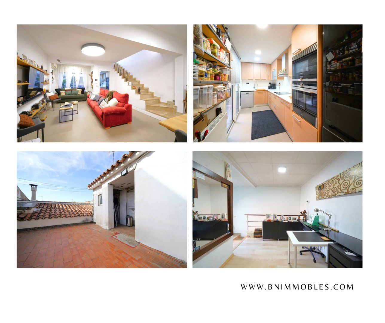 Exterior view of House or chalet for sale in Terrassa  with Air Conditioner, Heating and Terrace