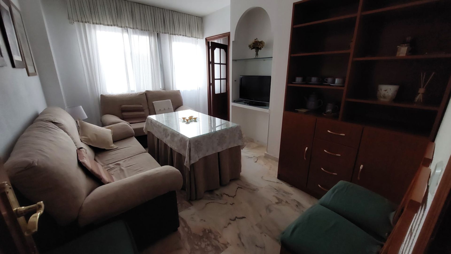 Living room of Flat to rent in  Córdoba Capital  with Air Conditioner, Heating and Furnished