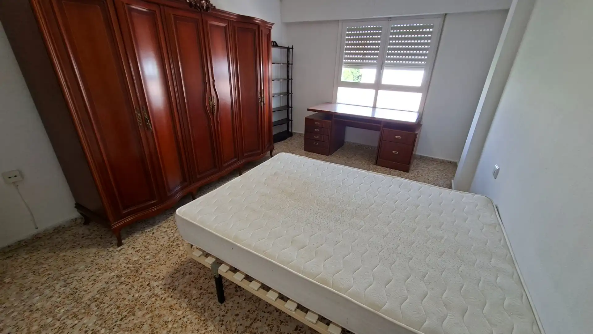 Schlafzimmer von Wohnung zur Miete in San Vicente del Raspeig / Sant Vicent del Raspeig mit Möbliert und Balkon