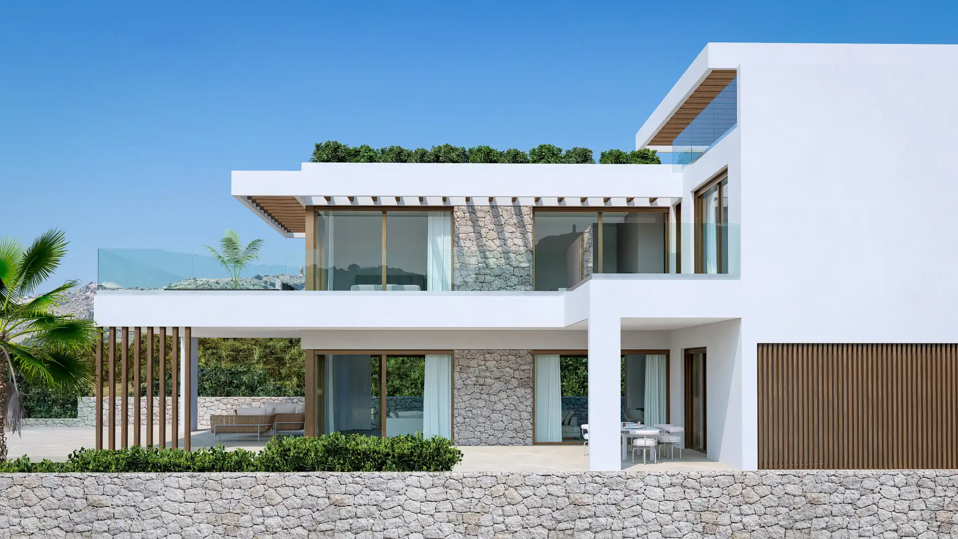 Vista exterior de Residencial en venda en Mijas