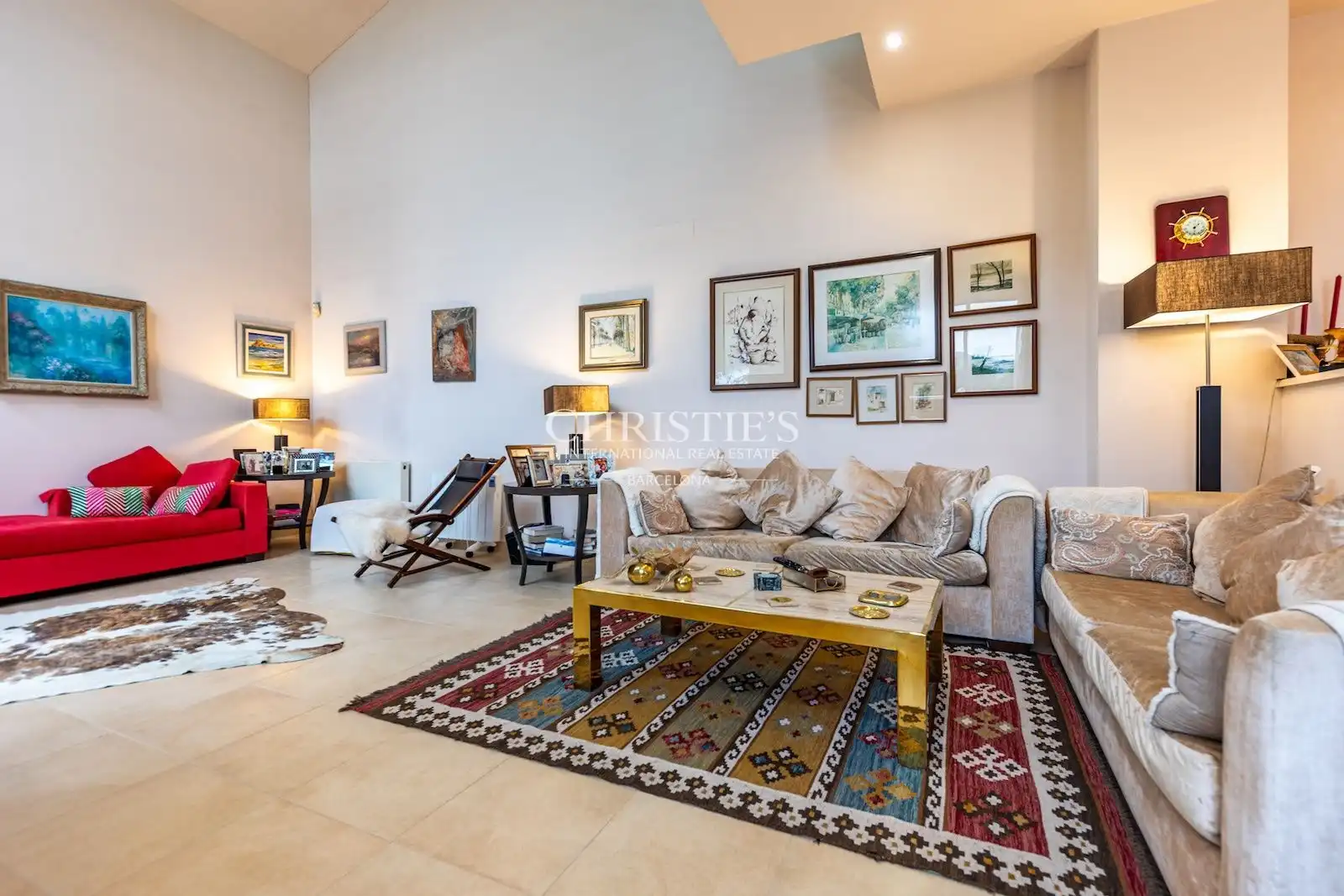 Sala de estar de Casa o chalet en venta en Vallromanes con Calefacción, Jardín privado y Terraza