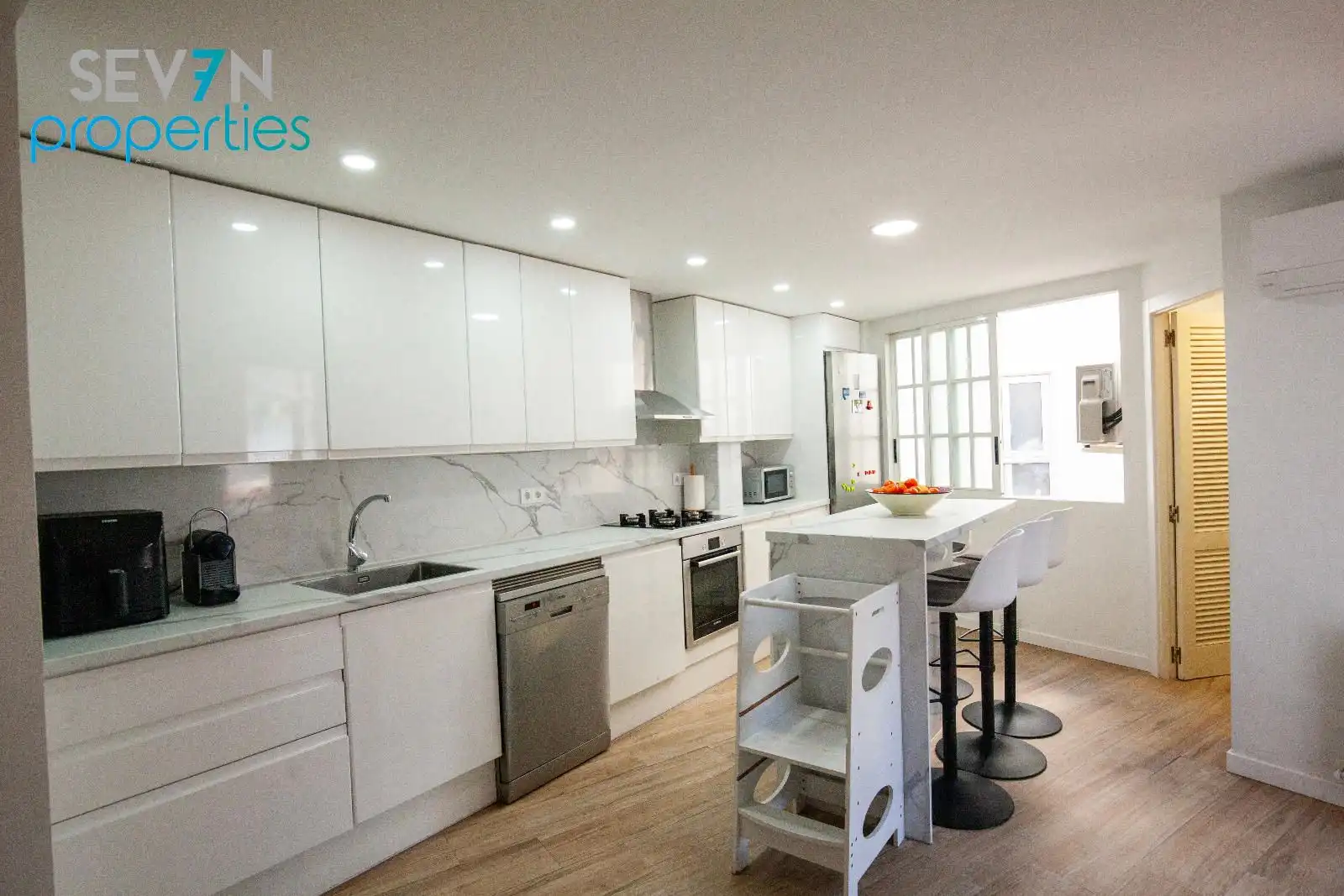 Cocina de Ático en venta en Alicante / Alacant con Aire acondicionado, Calefacción y Terraza