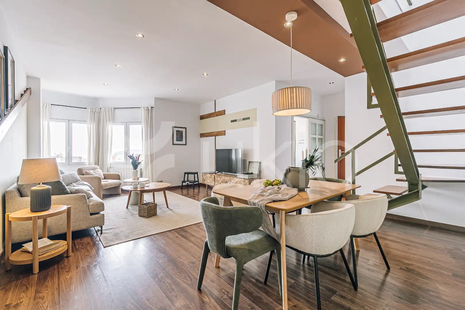 Sala de estar de Apartamento de alquiler en Gràcia
