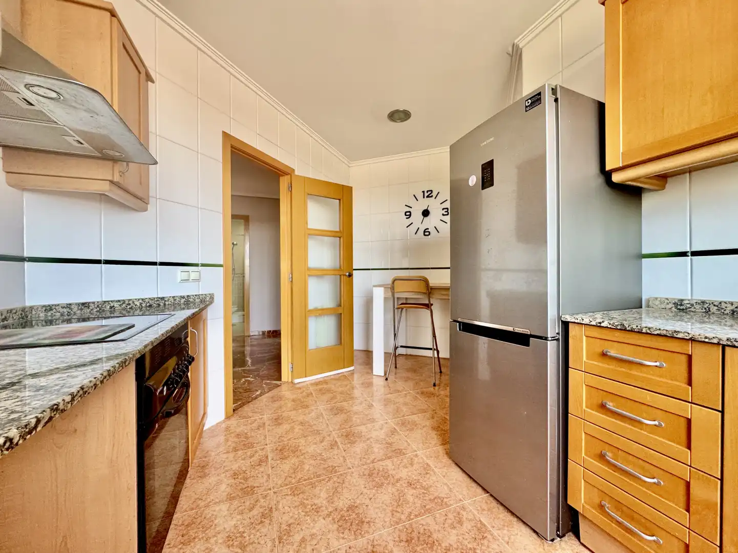 Kitchen of Flat for rent in Torrent  with Air Conditioner, Heating and Private garden