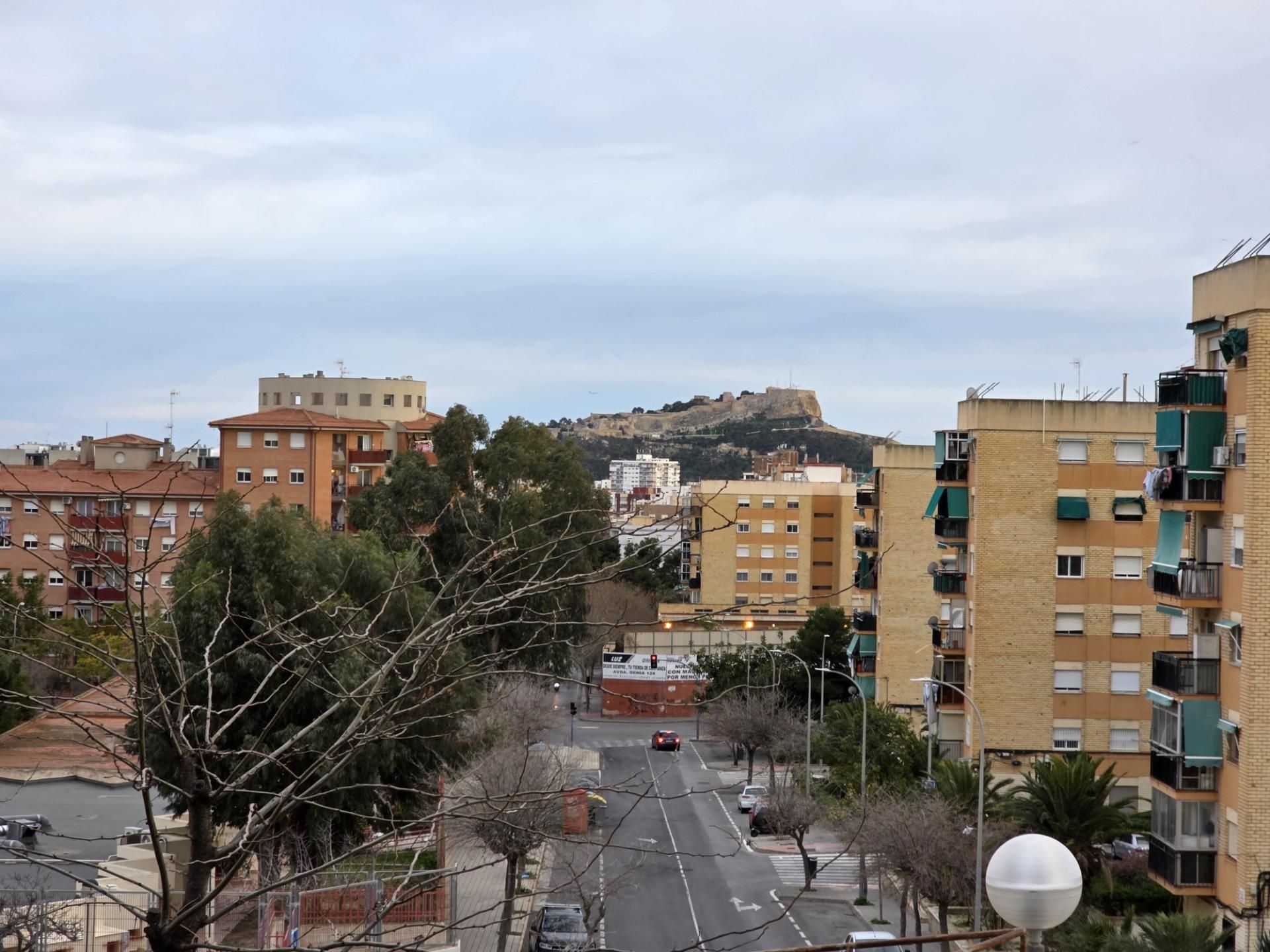 Exterior view of Flat for sale in Alicante / Alacant  with Private garden, Furnished and Balcony