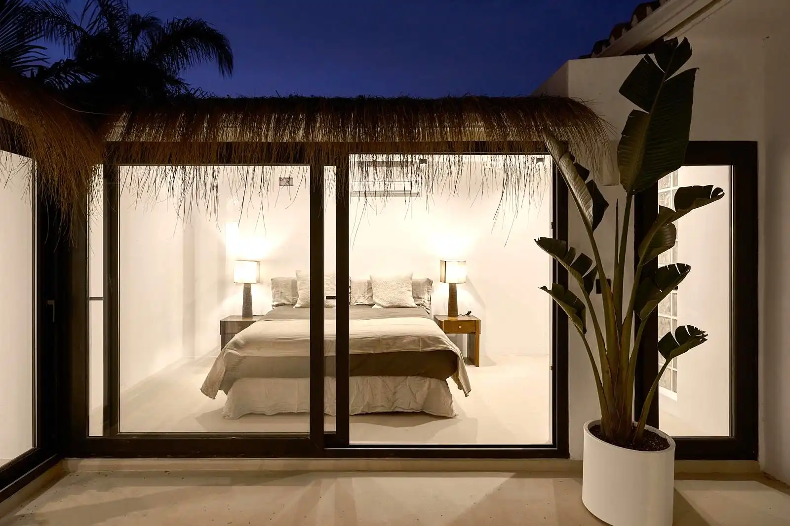 Schlafzimmer von Haus oder Chalet zum Verkauf in Torremolinos mit Klimaanlage, Heizung und Privatgarten