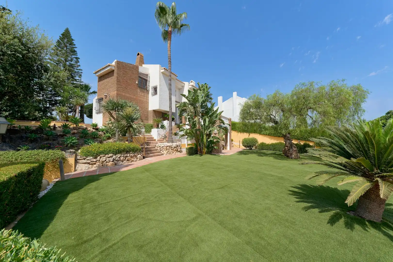 Jardí de Casa o xalet de lloguer en Málaga amb Aire condicionat, Calefacció i Jardí privat