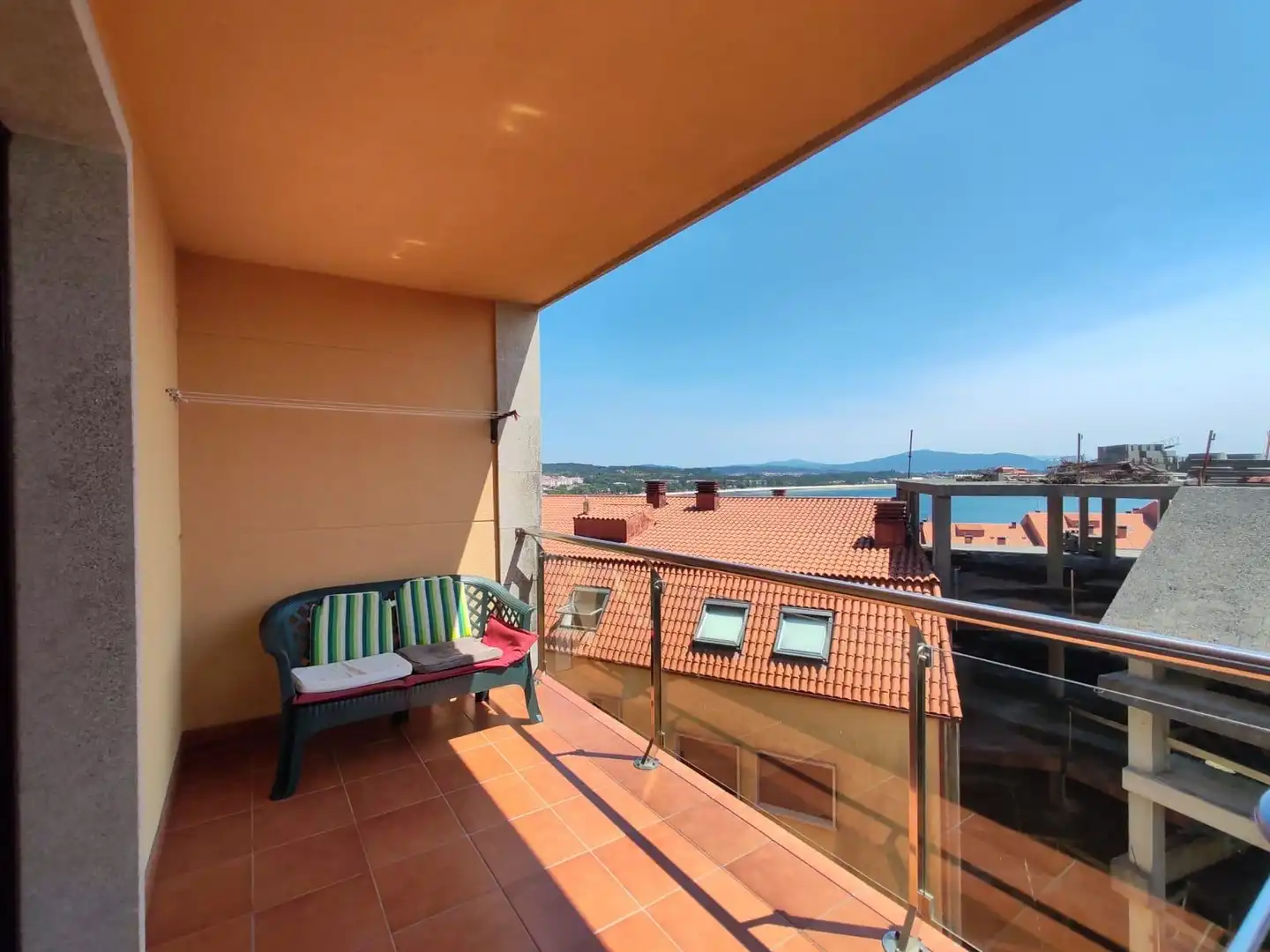 Balcony of Flat for sale in Boiro  with Heating, Terrace and Storage room