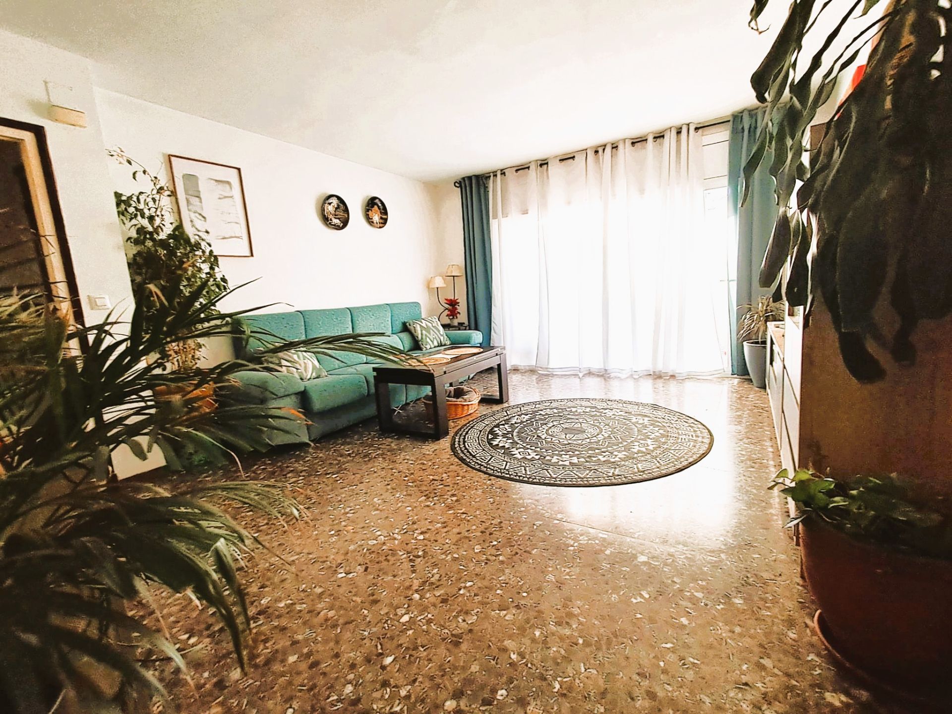 Living room of Flat for sale in Mataró  with Heating and Terrace