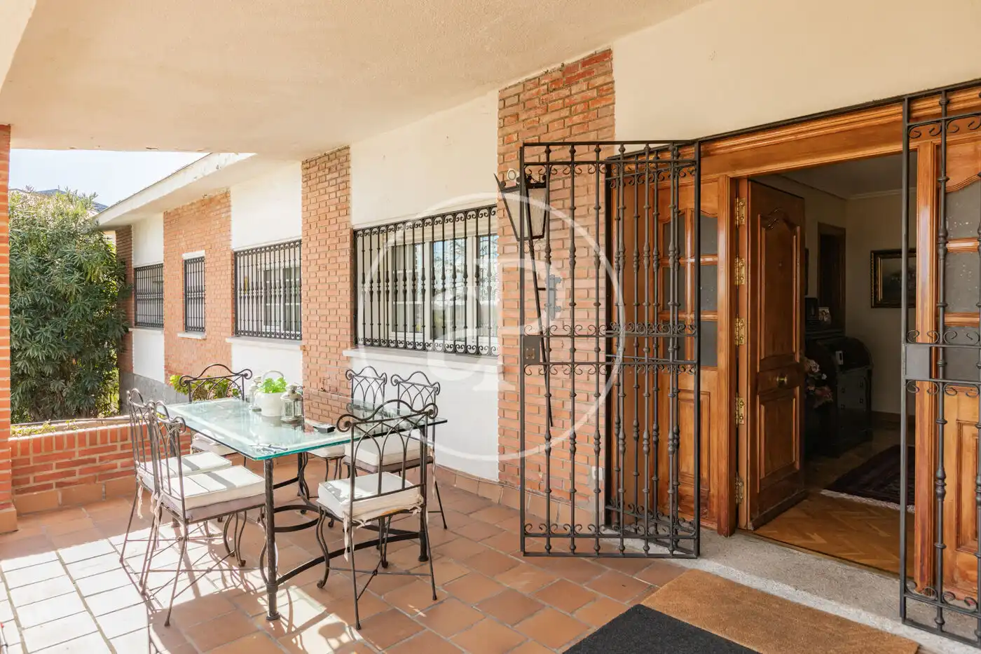 Terrassa de Casa o xalet en venda en Las Rozas de Madrid amb Aire condicionat, Calefacció i Jardí privat