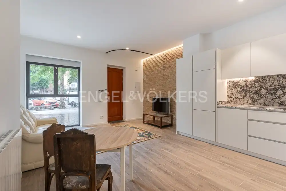 Sala d'estar de Apartament en venda en Valencia amb Aire condicionat, Calefacció i Terrassa