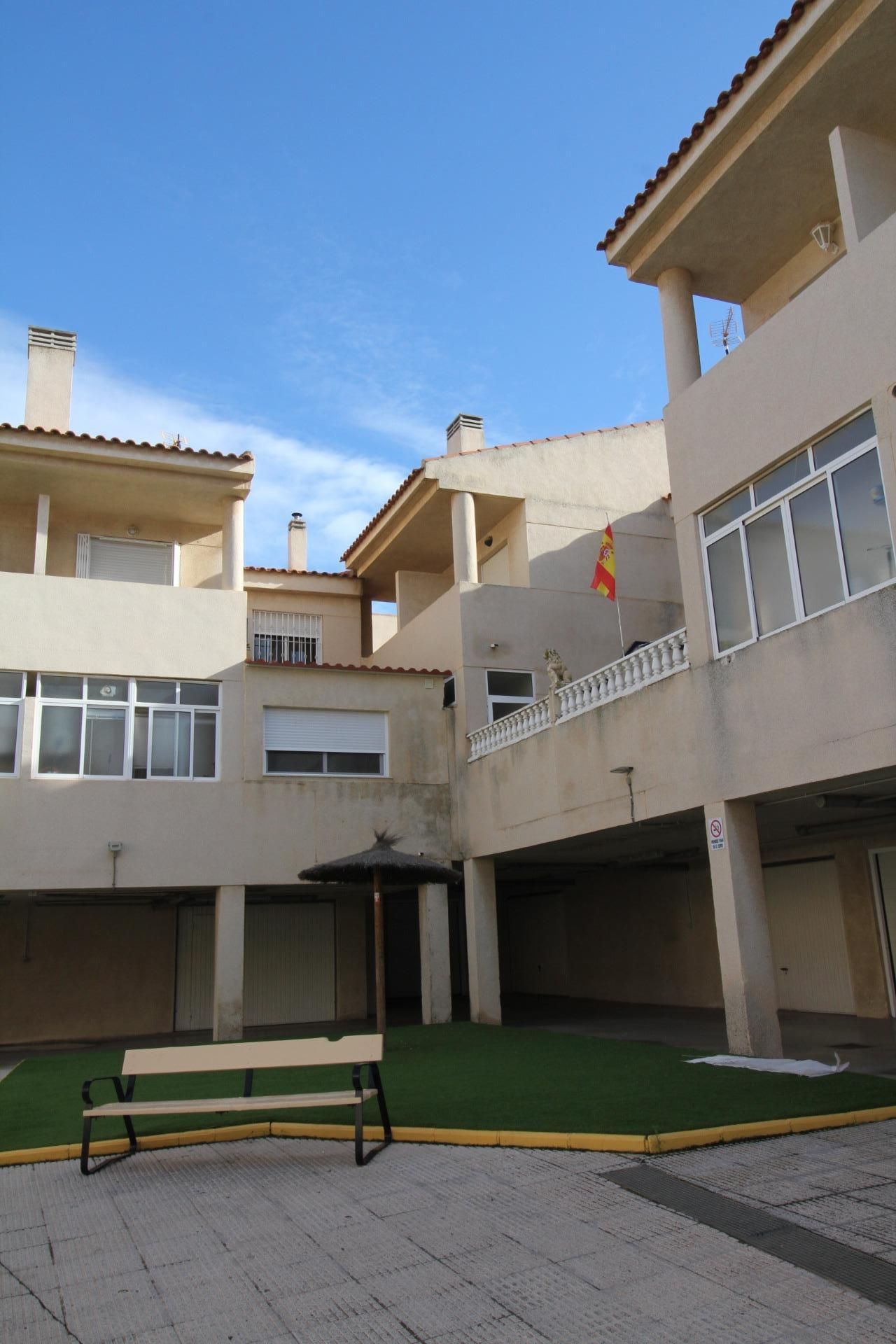 Exterior view of Single-family semi-detached for sale in Cartagena  with Private garden, Terrace and Storage room