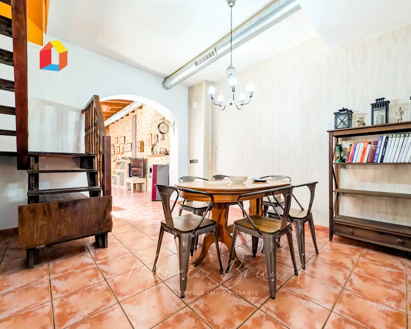 Comedor de Casa adosada en venta en Seva con Calefacción
