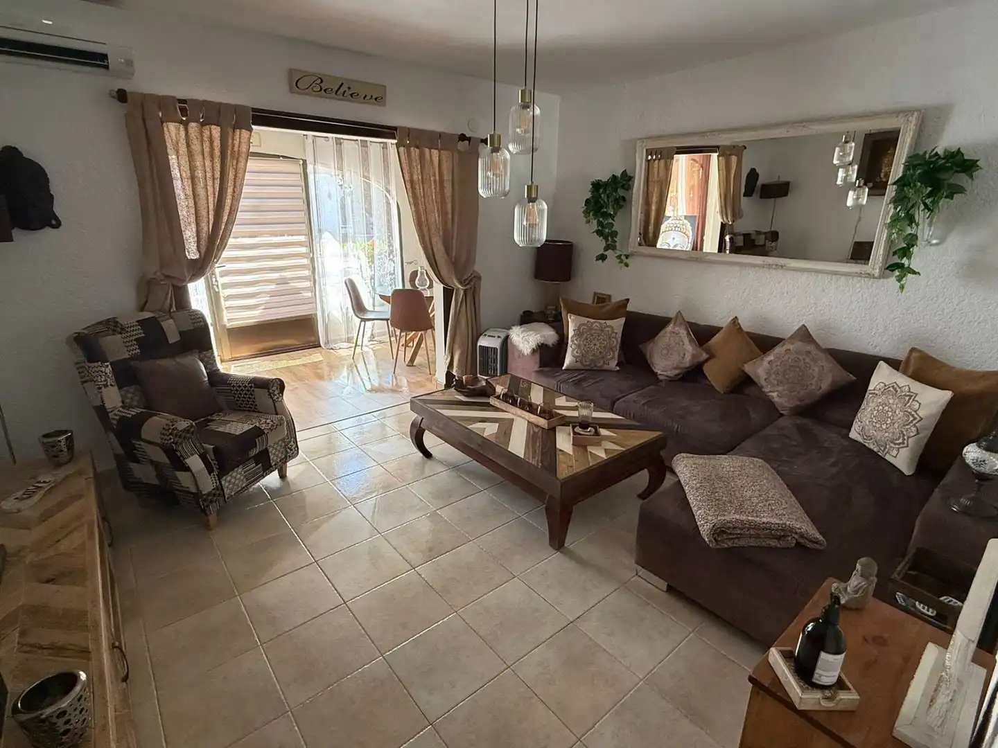 Sala d'estar de Pis en venda en Jávea / Xàbia amb Aire condicionat, Calefacció i Terrassa