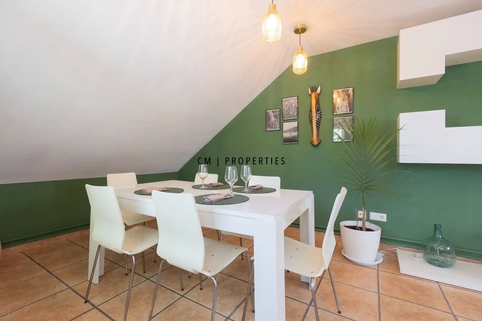 Comedor de Ático de alquiler en Faura con Aire acondicionado, Calefacción y Terraza