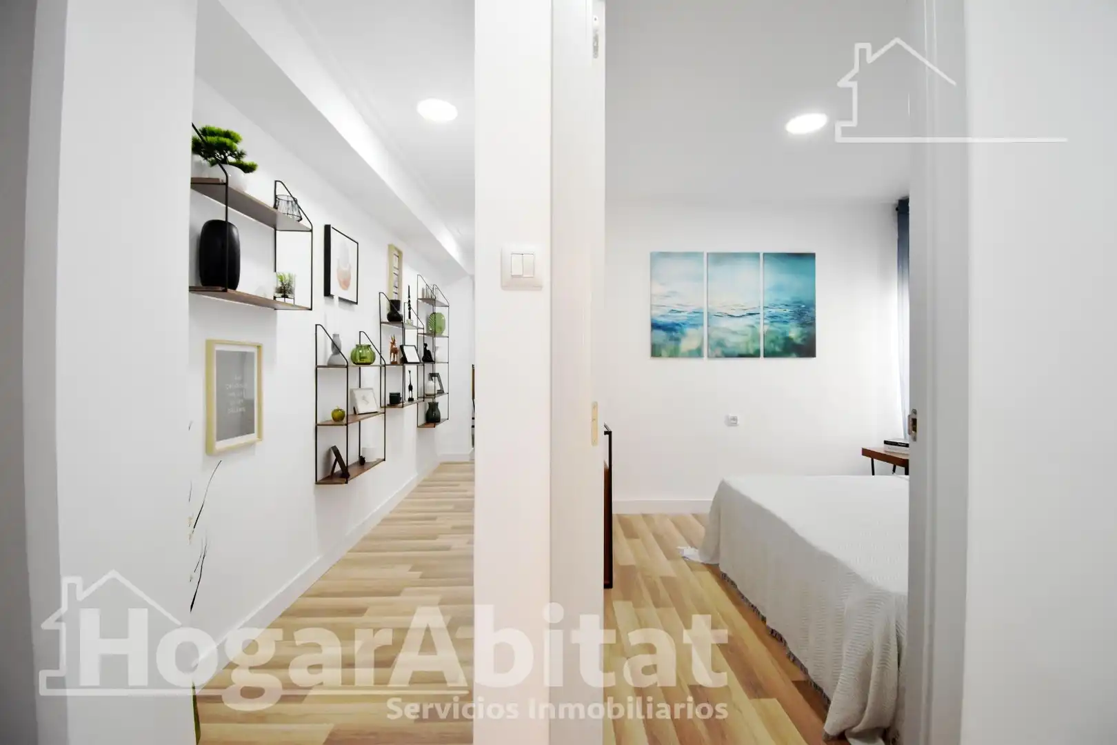 Bedroom of Flat for sale in Cullera  with Air Conditioner, Terrace and Furnished