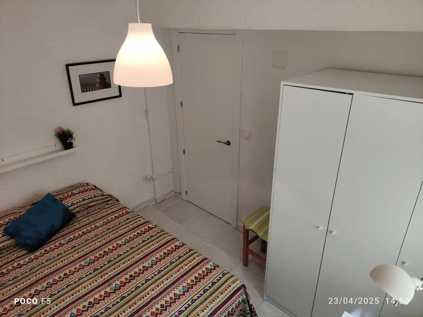 Bedroom of Flat for rent in Zaragoza  with Heating, Parquet flooring and Furnished