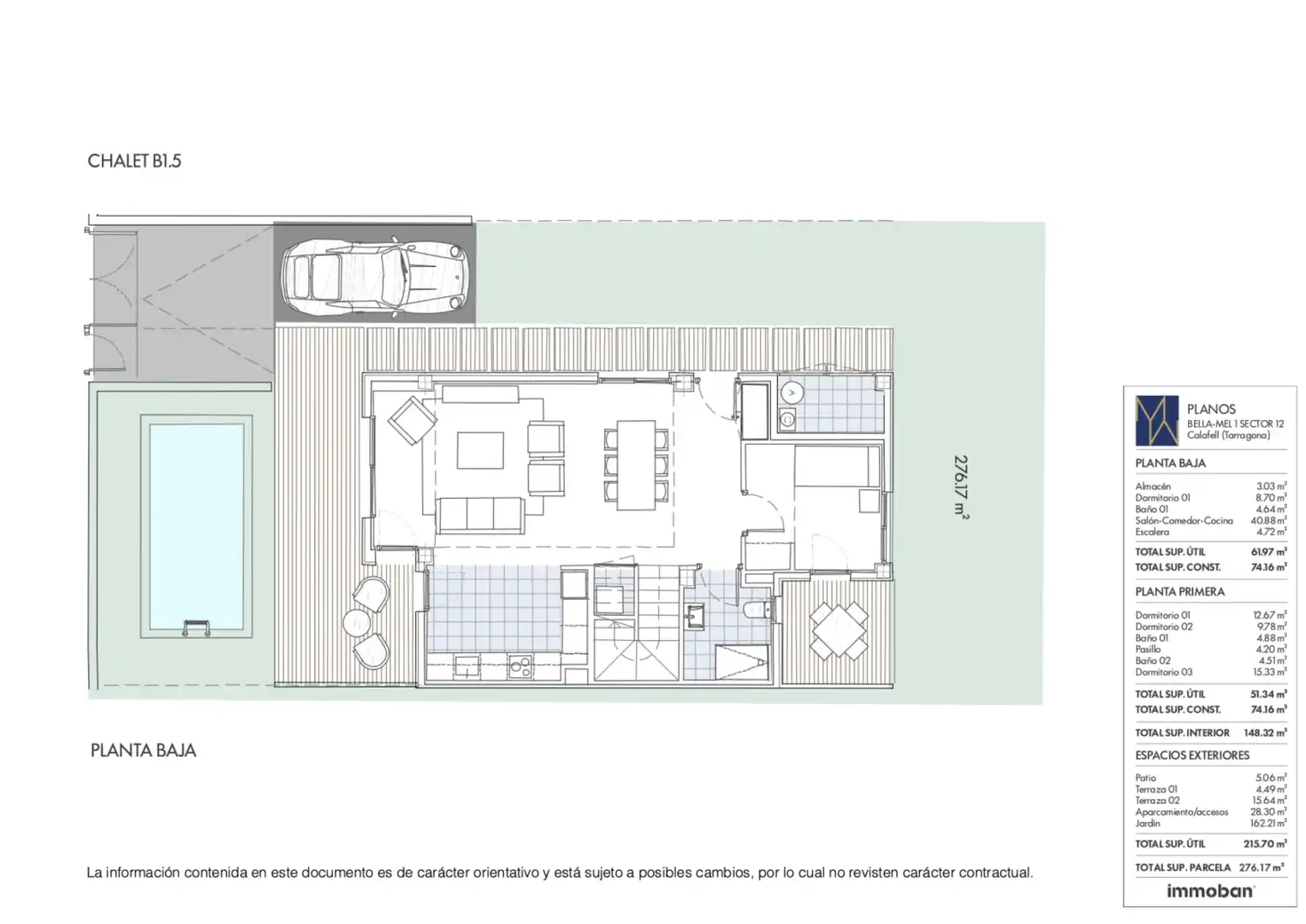 Casa adosada en venta en Calafell con Aire acondicionado, Jardín privado y Parquet