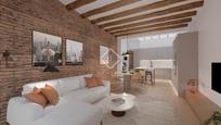 Sala d'estar de Pis en venda en  Barcelona Capital amb Aire condicionat, Calefacció i Terrassa