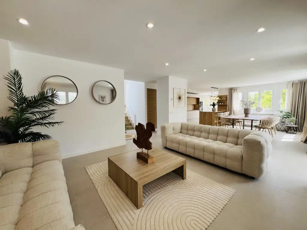 Living room of Houses for sale in Calvià  with Air Conditioner, Heating and Private garden