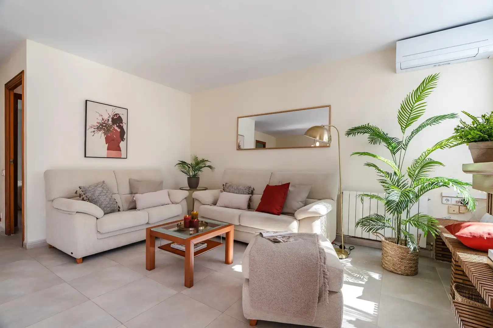 Living room of Houses for sale in Altafulla  with Air Conditioner, Heating and Private garden