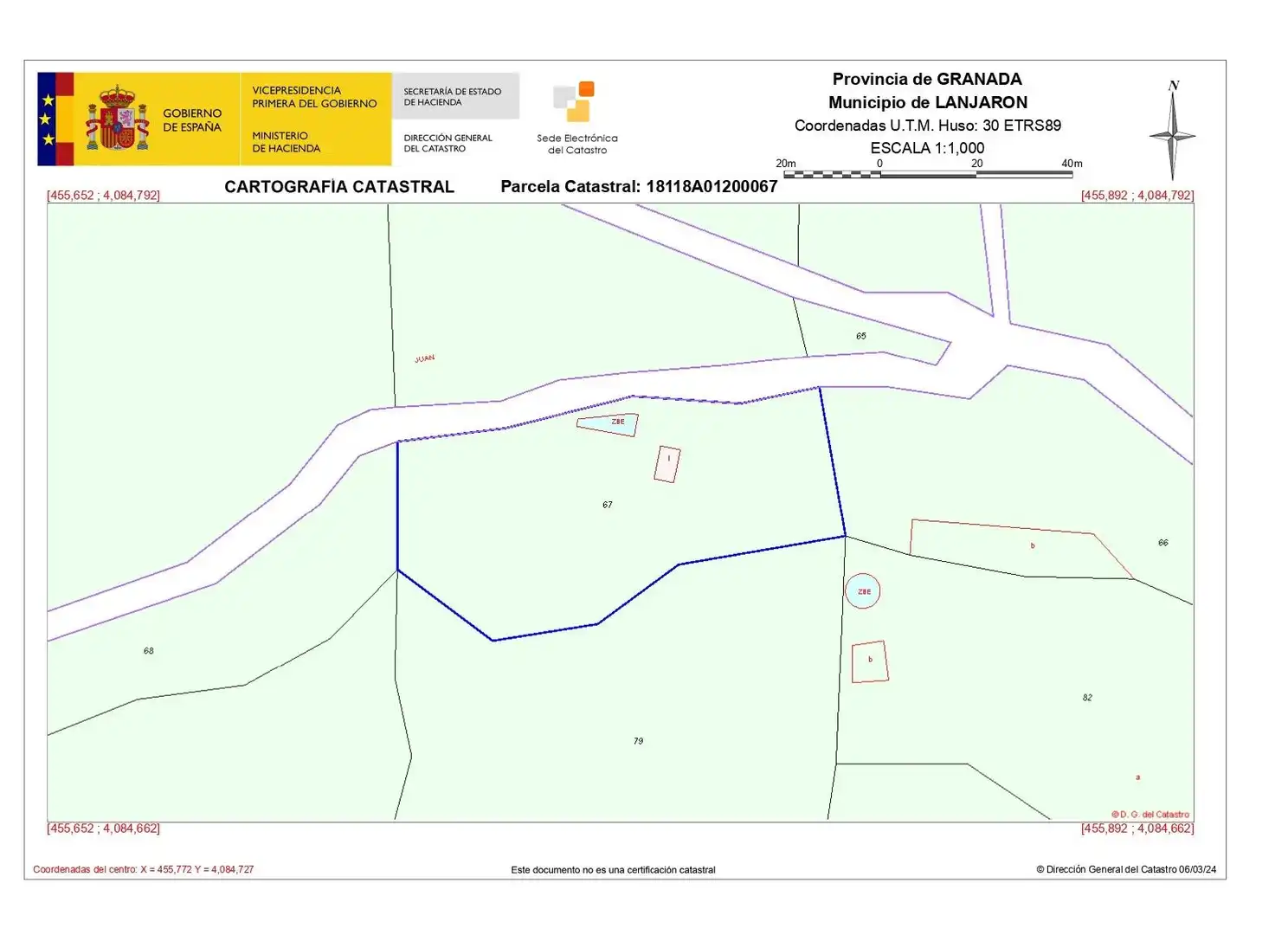 Rustikales Grundstück zum Verkauf in Calle Polígono 12 Paraje 67 HAZA LA CUEVA, imagen 21