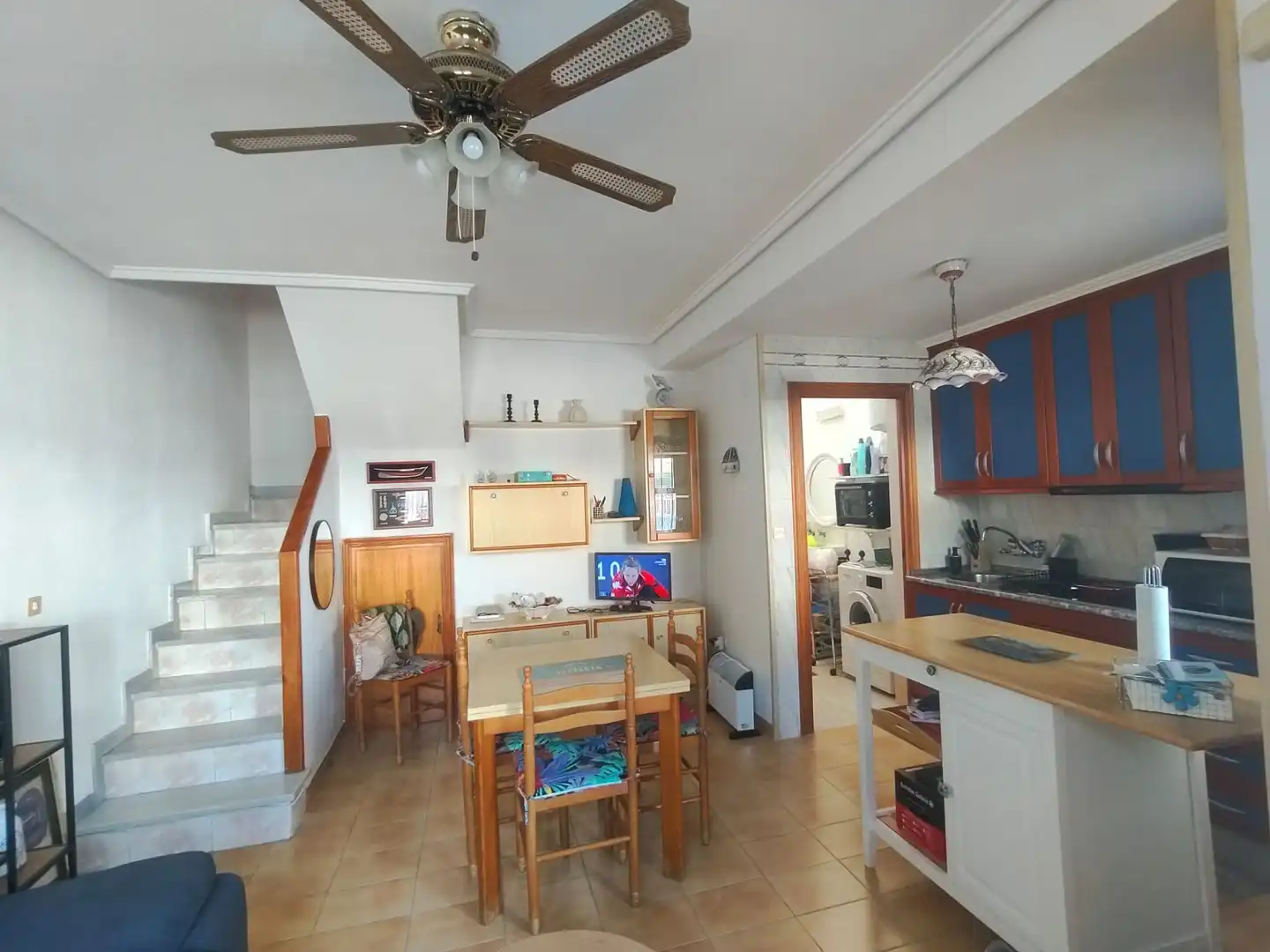 Cocina de Casa o chalet de alquiler en Santa Pola con Aire acondicionado, Calefacción y Amueblado