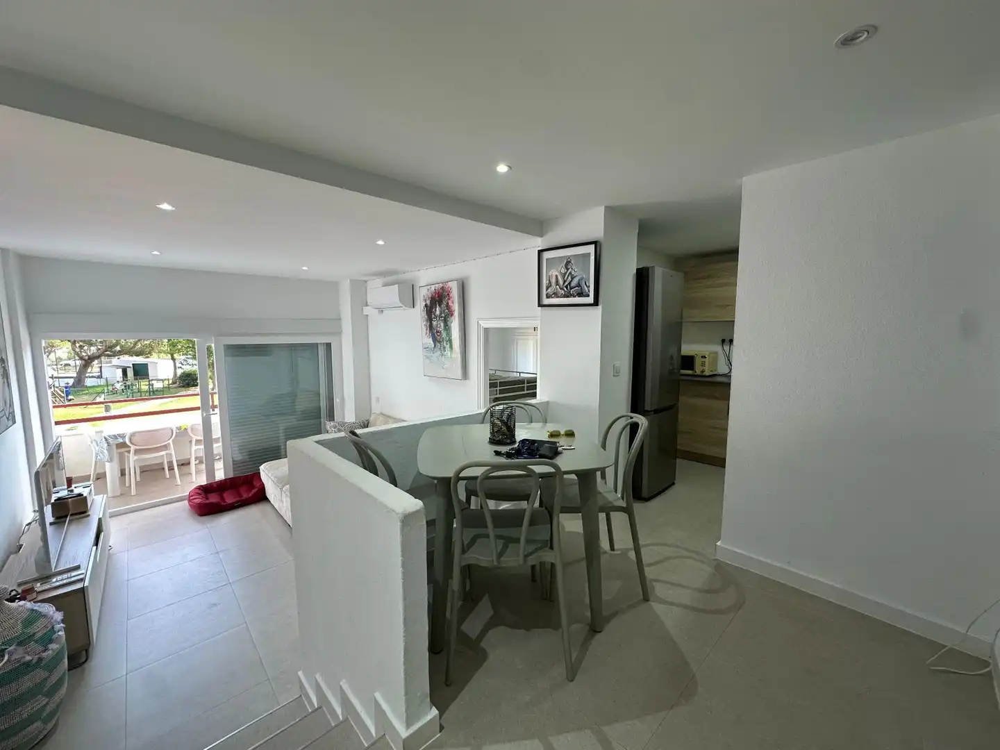 Kitchen of Flat for sale in Roses  with Air Conditioner, Heating and Terrace