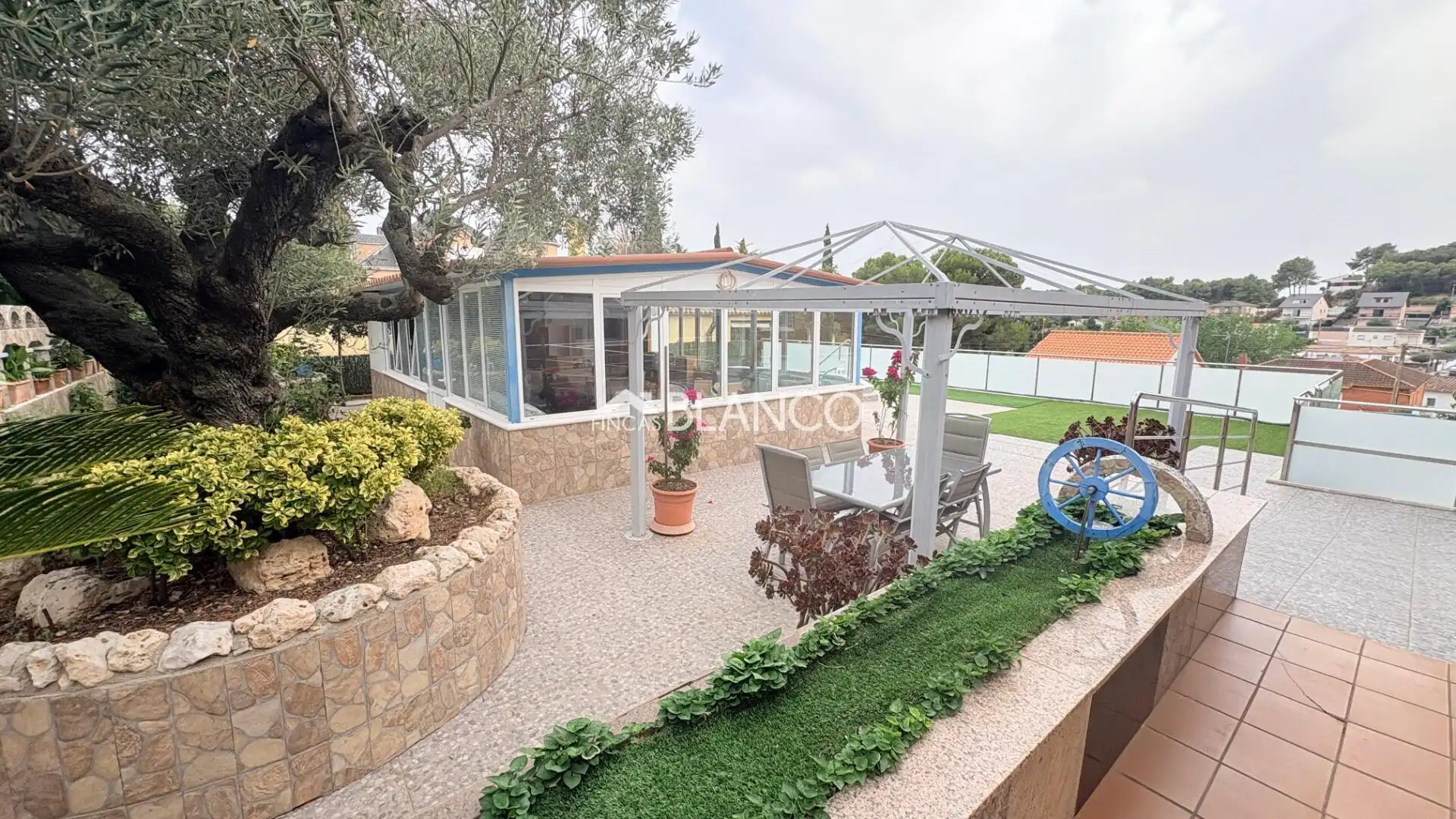 Terraza de Casa o chalet en venta en Piera con Aire acondicionado, Calefacción y Jardín privado