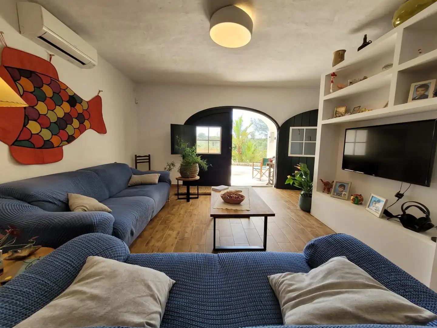 Sala de estar de Casa o chalet en venta en Maó - Mahón con Aire acondicionado, Calefacción y Terraza