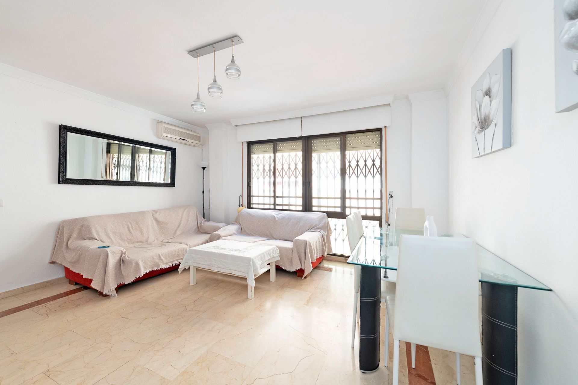 Sala de estar de Piso en venta en Málaga Capital con Aire acondicionado y Trastero