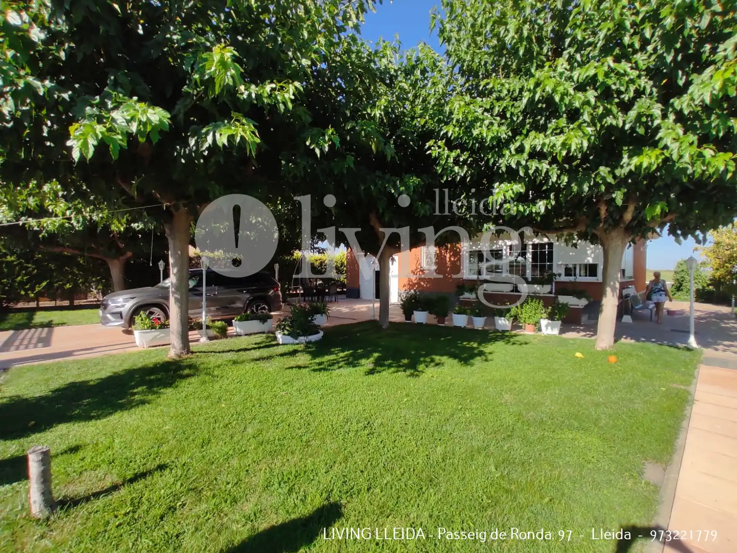 Garden of Houses for sale in Bell-lloc d'Urgell  with Heating, Private garden and Terrace