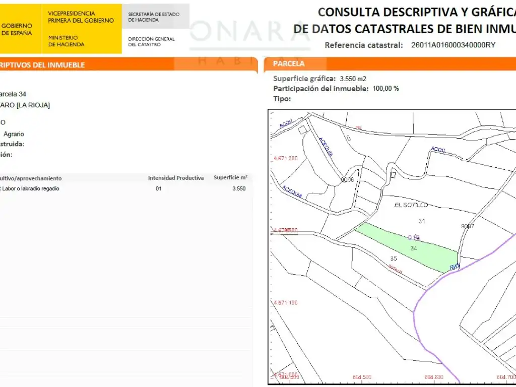 Grundstücke und Bauplätze zum Verkauf in Poligono 15 Paraje 440 Sotillo, imagen 5