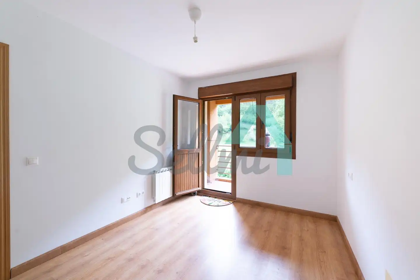 Bedroom of Flat for sale in Aller  with Heating, Terrace and Storage room