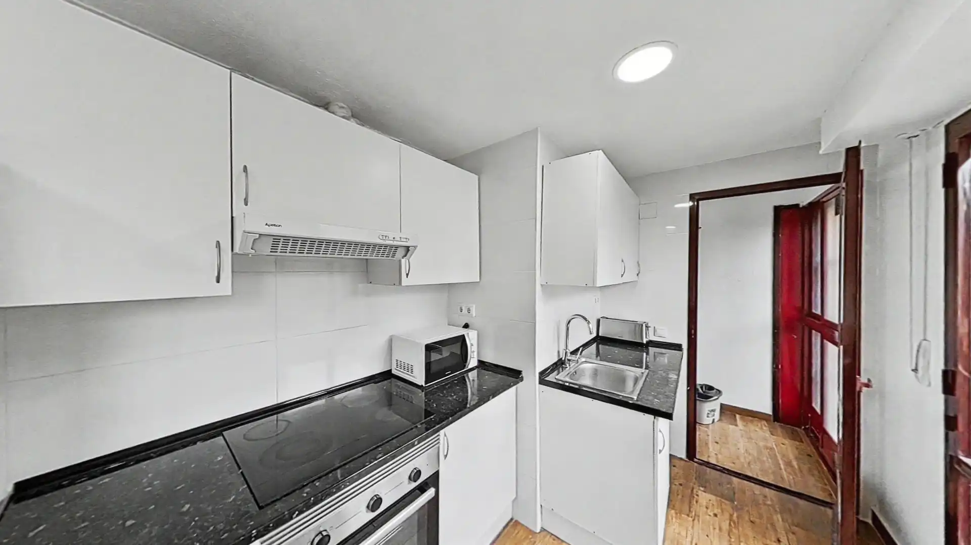 Kitchen of Flat for rent in Madrid  with Heating, Furnished and Oven