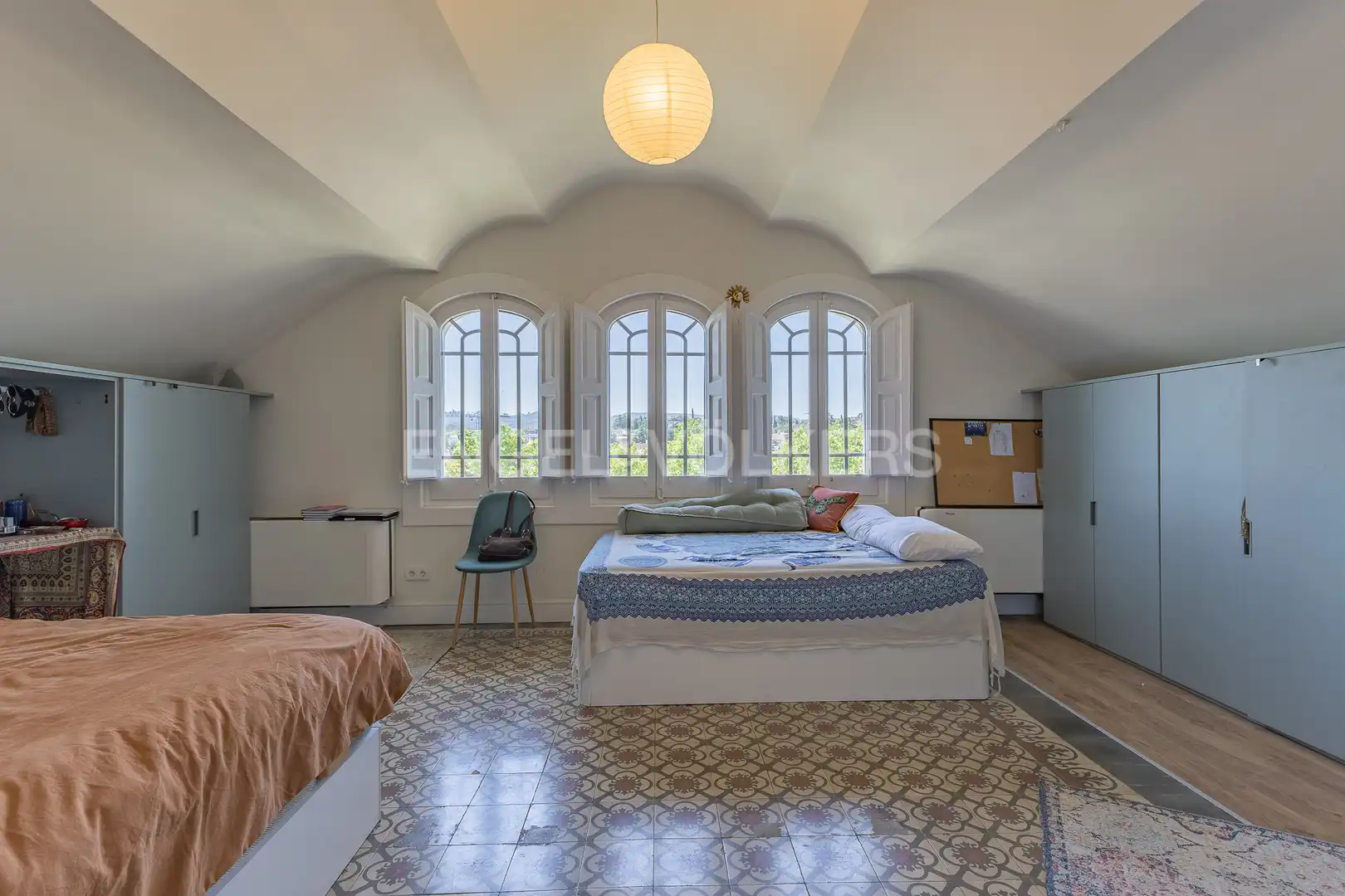 Bedroom of Houses for rent in Sant Cugat del Vallès  with Air Conditioner, Heating and Private garden