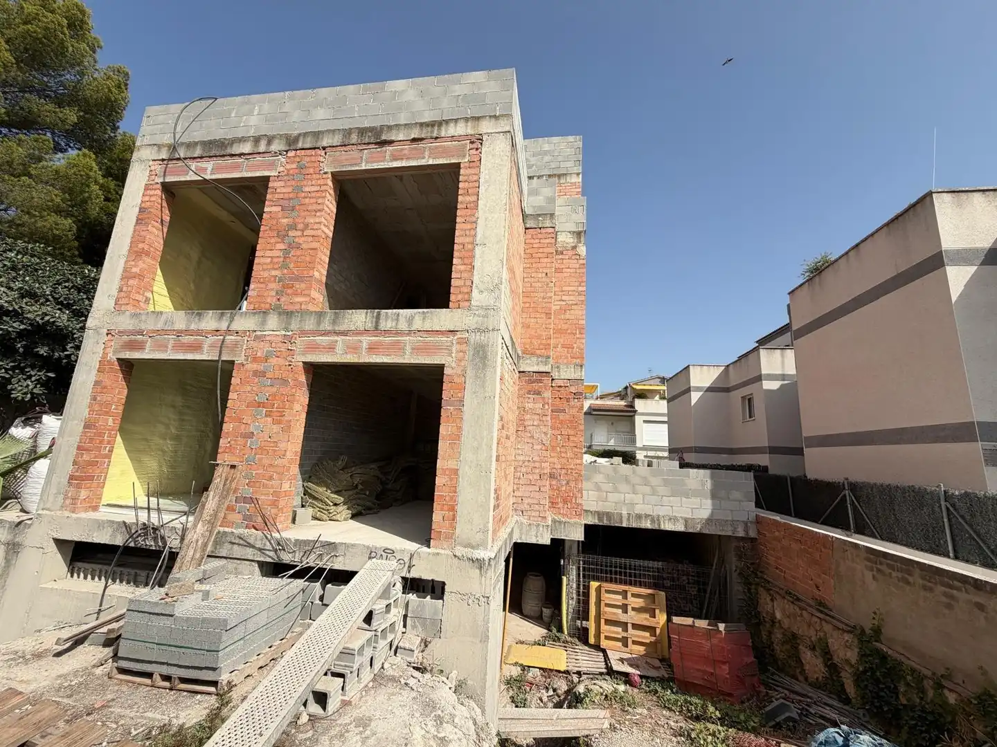 Vista exterior de Planta baja en venta en Calafell con Aire acondicionado, Calefacción y Jardín privado