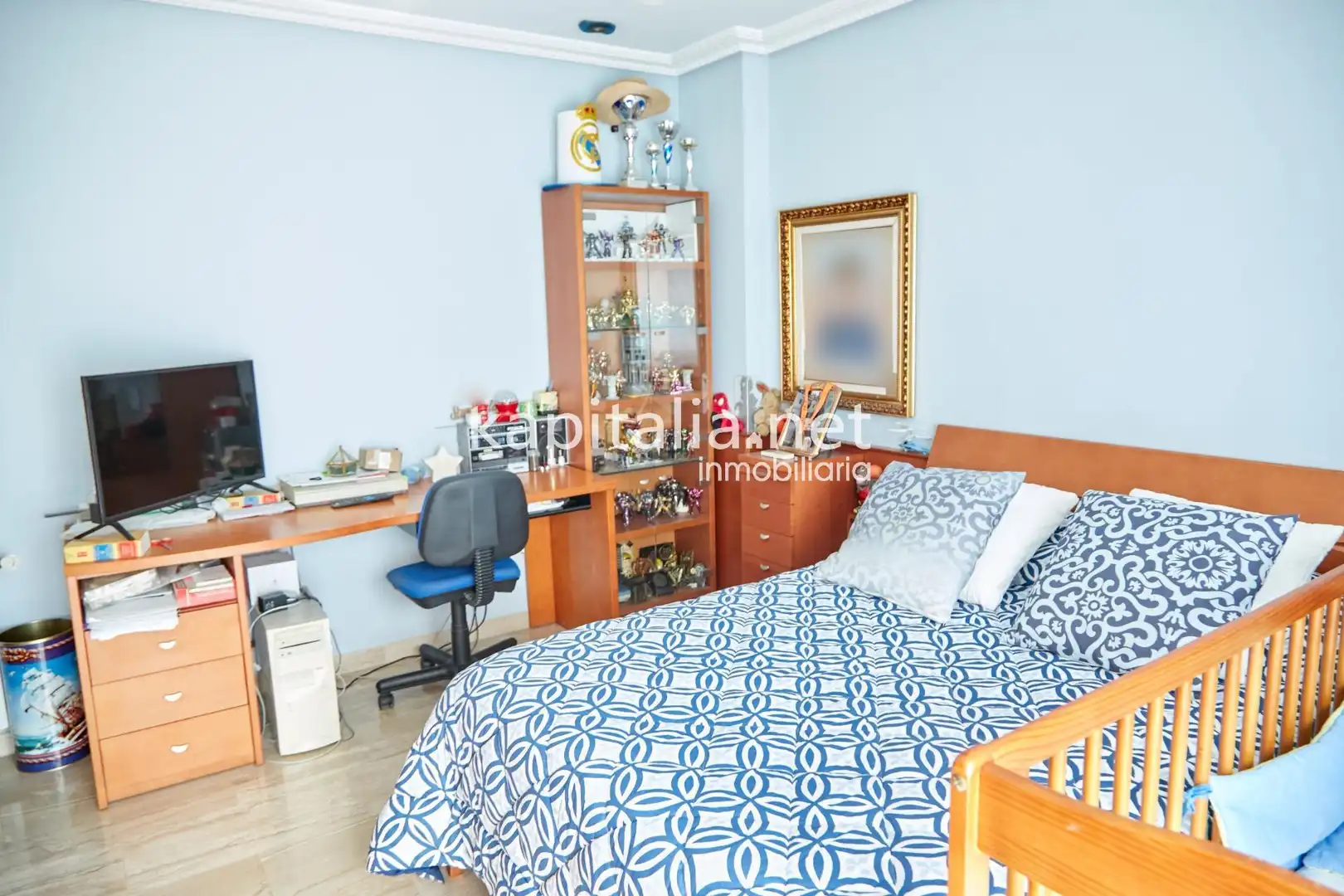 Habitación de Casa adosada en venta en Albaida con Aire acondicionado, Terraza y Trastero