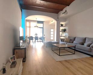 Living room of Single-family semi-detached for sale in Terrassa  with Air Conditioner, Terrace and Balcony