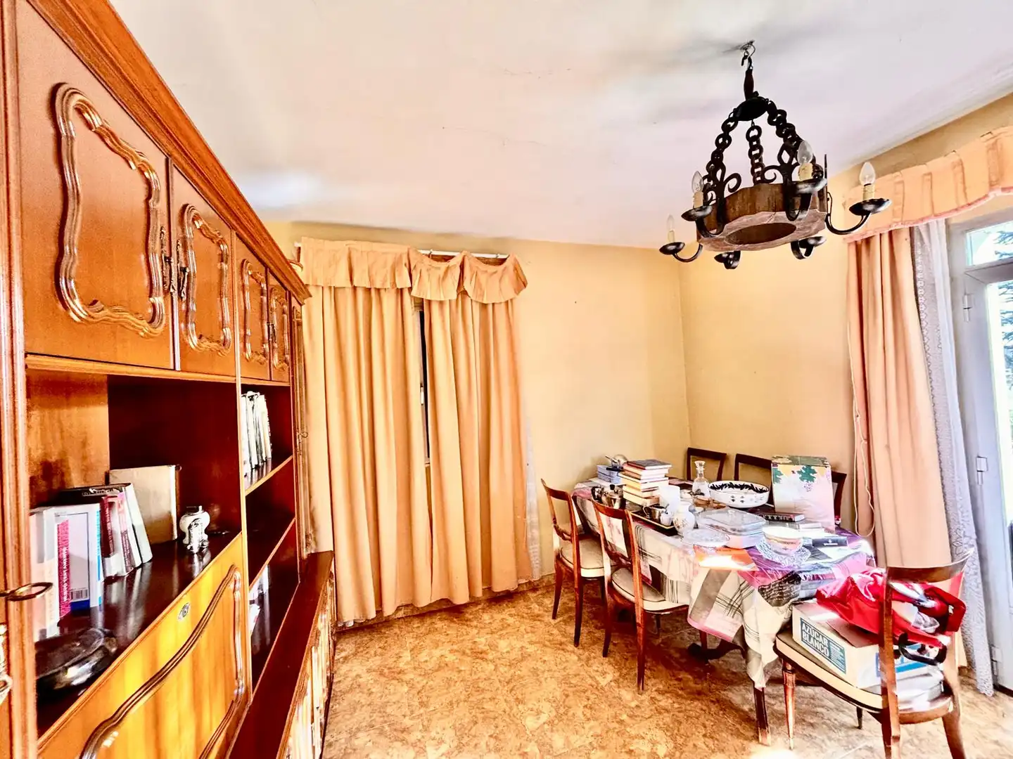 Comedor de Casa o chalet en venta en San Cristóbal de la Polantera con Amueblado