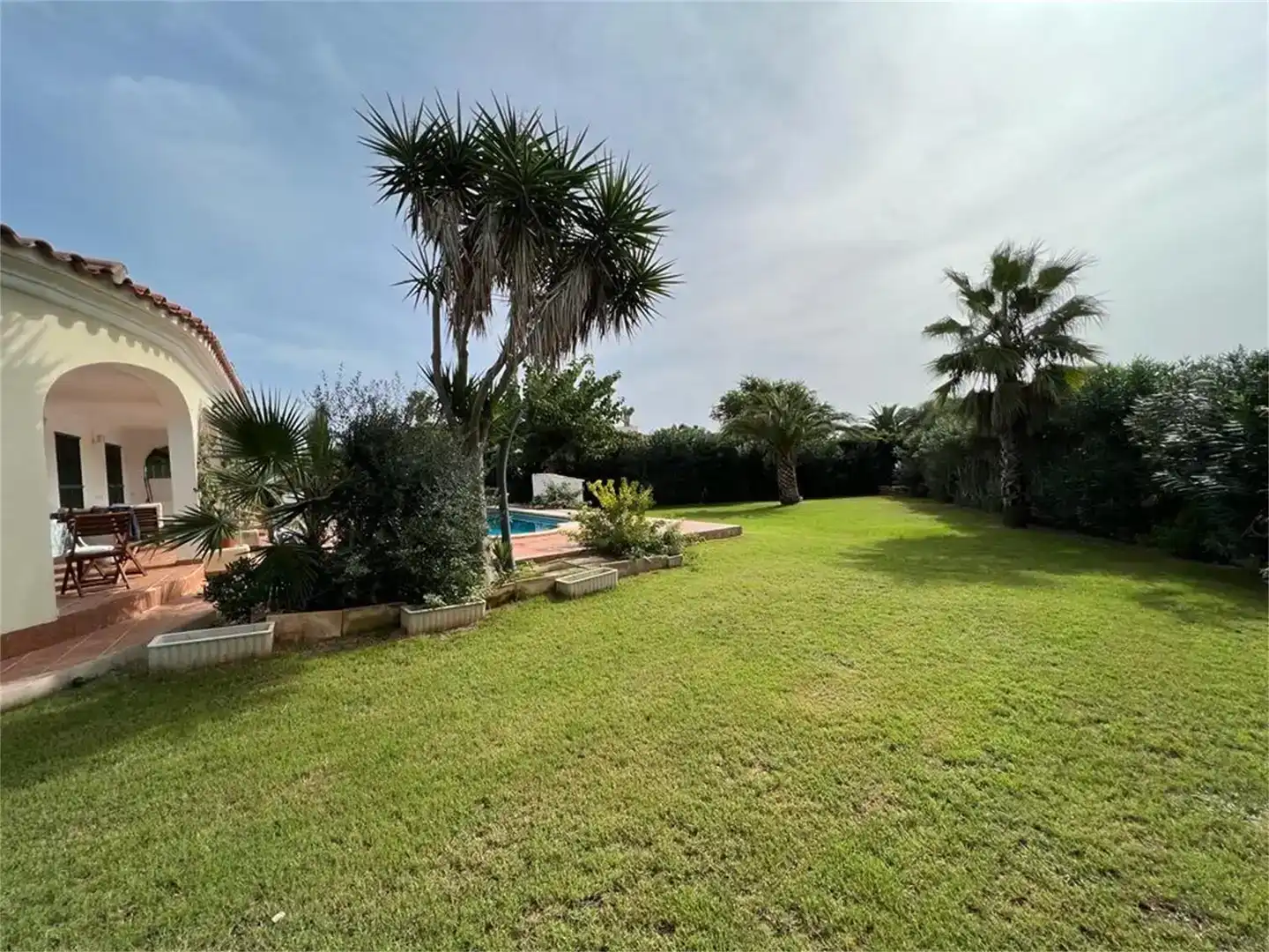 Jardín de Casa o chalet en venta en Sant Lluís con Piscina