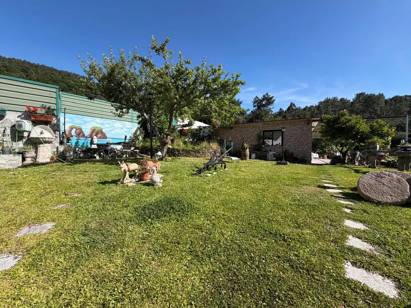 Jardín de Casa adosada en venta en Mondariz con Calefacción, Jardín privado y Amueblado
