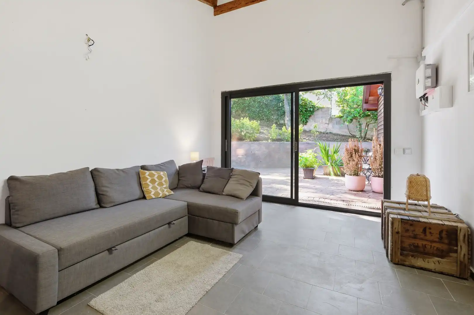 Wohnzimmer von Haus oder Chalet zum Verkauf in Vidreres mit Klimaanlage, Heizung und Privatgarten