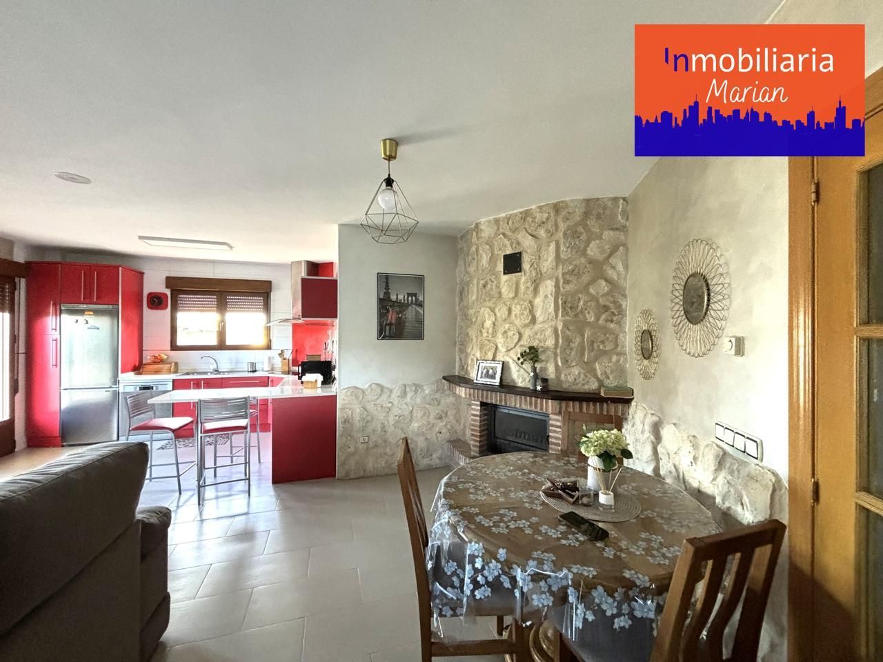 Dining room of House or chalet for sale in Fuentelcésped  with Heating, Private garden and Terrace
