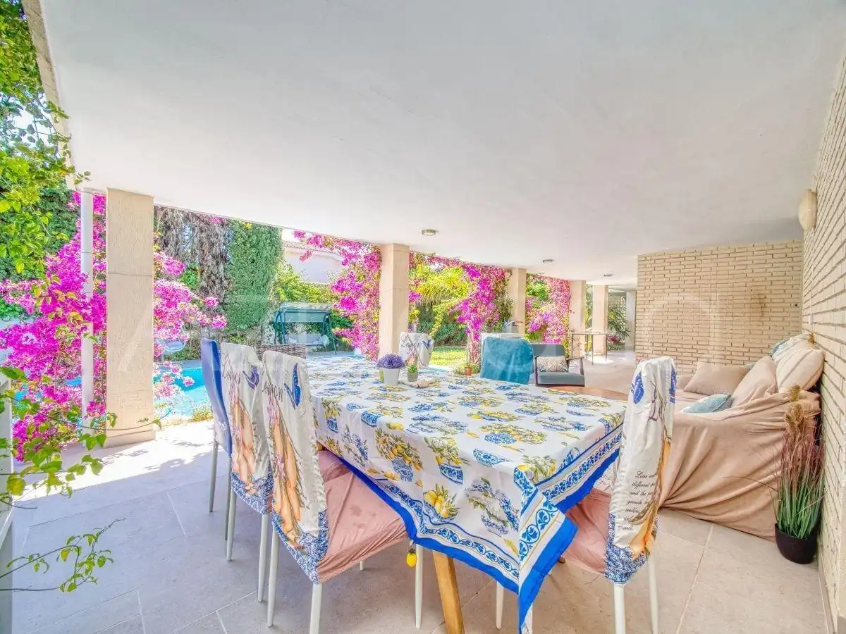 Terrassa de Casa o xalet en venda en Sant Joan d'Alacant amb Aire condicionat, Calefacció i Jardí privat