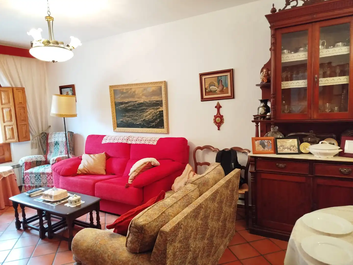 Living room of Detached homes for sale in Villanueva de los Infantes (Ciudad Real)  with Heating, Private garden and Storage room
