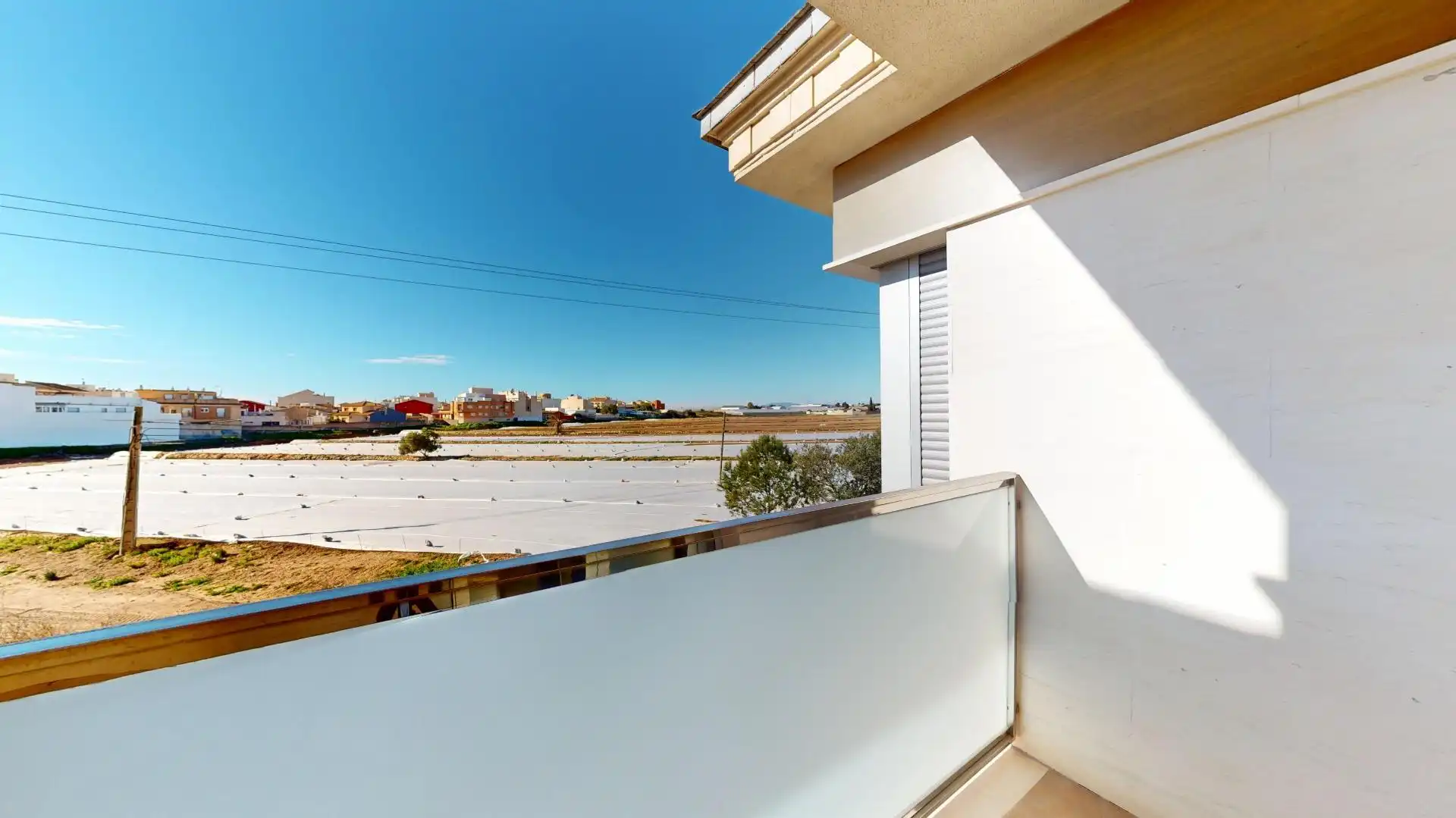 Terrassa de Casa adosada en venda en Pilar de la Horadada amb Aire condicionat, Jardí privat i Parquet