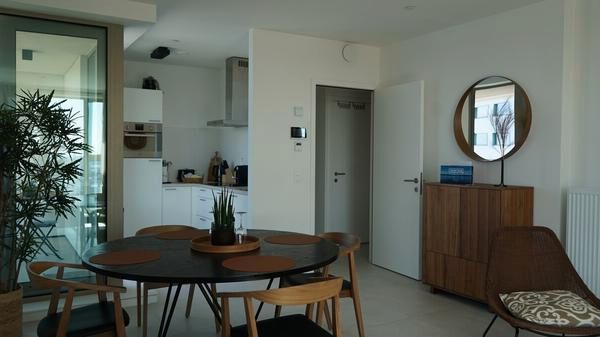 Cocina de Estudio de alquiler en La Línea de la Concepción con Aire acondicionado, Calefacción y Amueblado